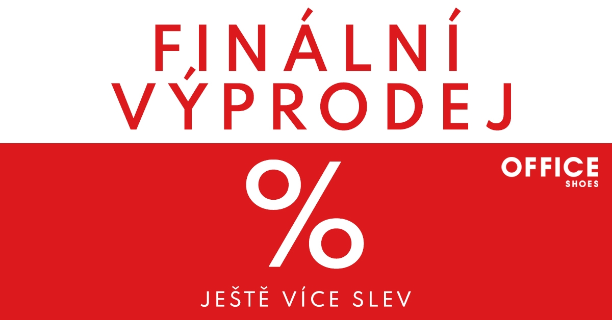 Finální výprodej v OFFICE SHOES