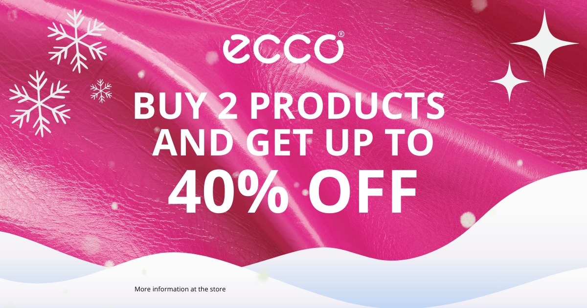 Kupte 2 produkty a získejte slevu až 40 %