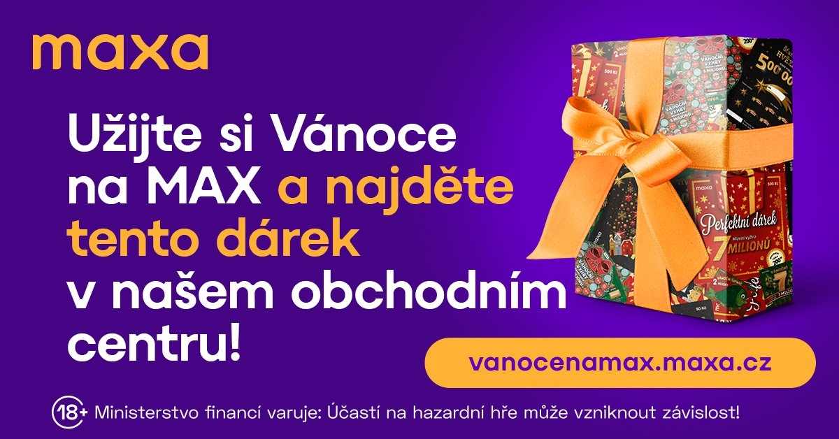 Užijte si Vánoce na MAX