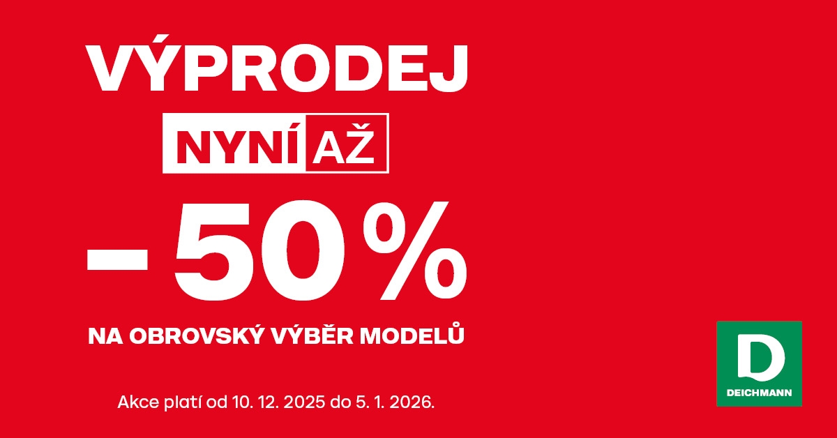 Výprodej u DEICHMANNa