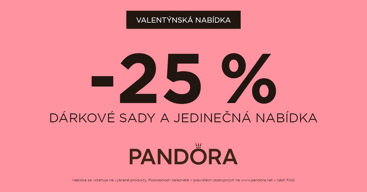 Sleva -25 % na dárkové sety