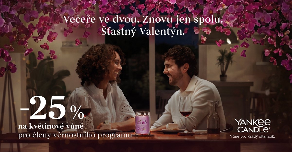 Valentýn v Yankee Candle