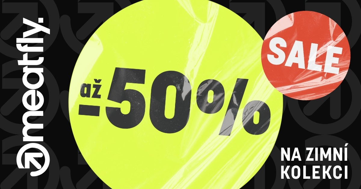 Slevy až -50 % na zimní kolekci