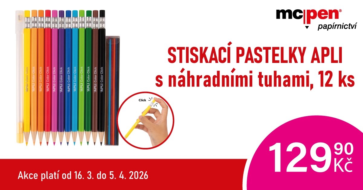 Pastelky APLI Color Click