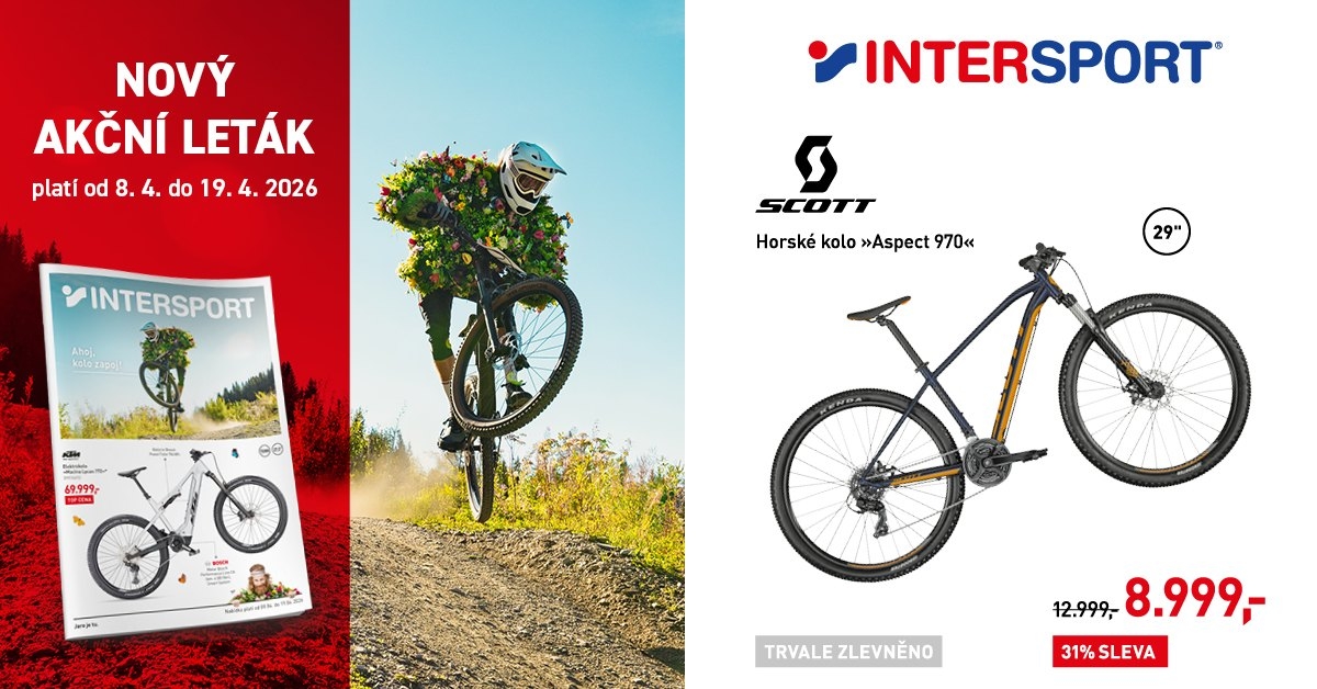 Nový akční leták INTERSPORT