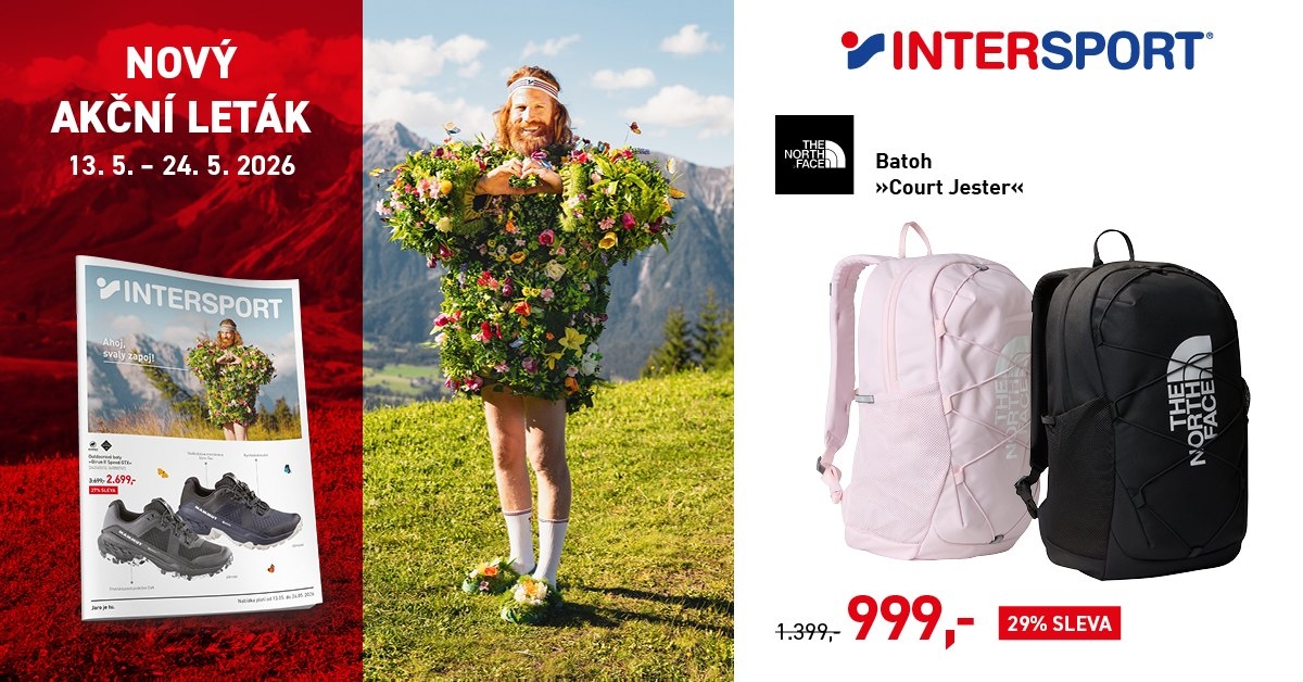 Nový akční leták INTERSPORT