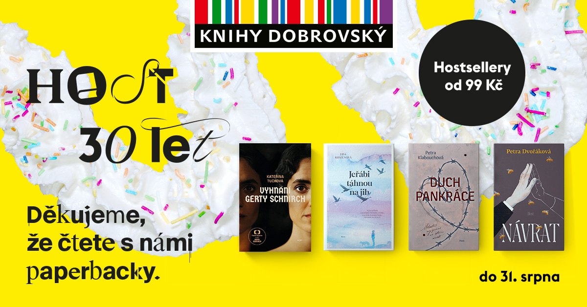 Legendární brožky od HOSTu
