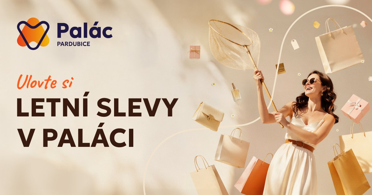 Letní výprodej v Paláci Pardubice