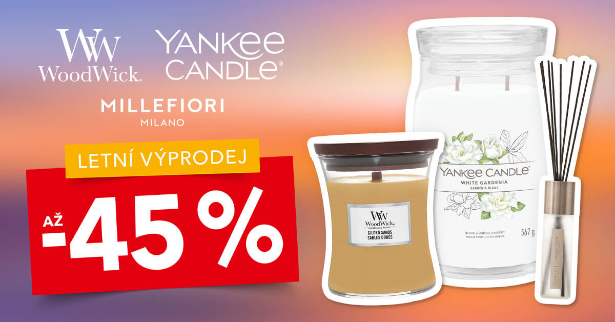 Letní výprodej v Yankee Candle