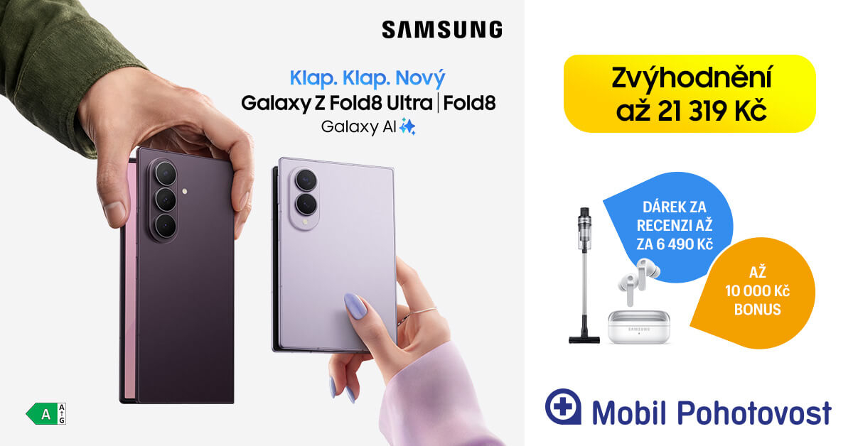 Klap. Klap. Nový Galaxy Z Fold8