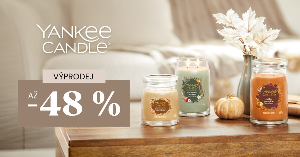 Výprodej v Yankee Candle