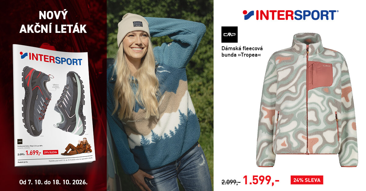 Nový akční leták INTERSPORT