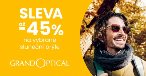 Podzimní výprodej slunečních brýlí