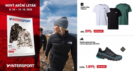 Nový akční leták INTERSPORT