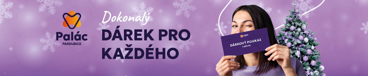 Dárkové poukazy Palác Pardubice